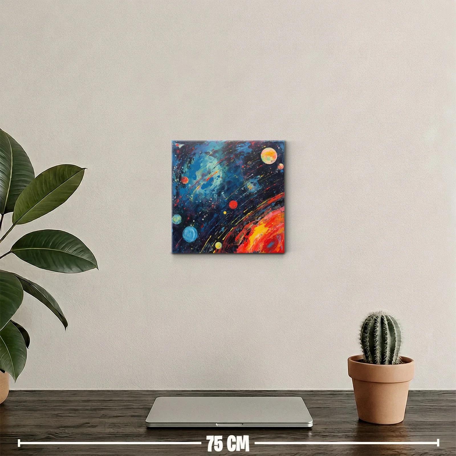 Explosión cósmica de color en universo dinámico — miniatura 2