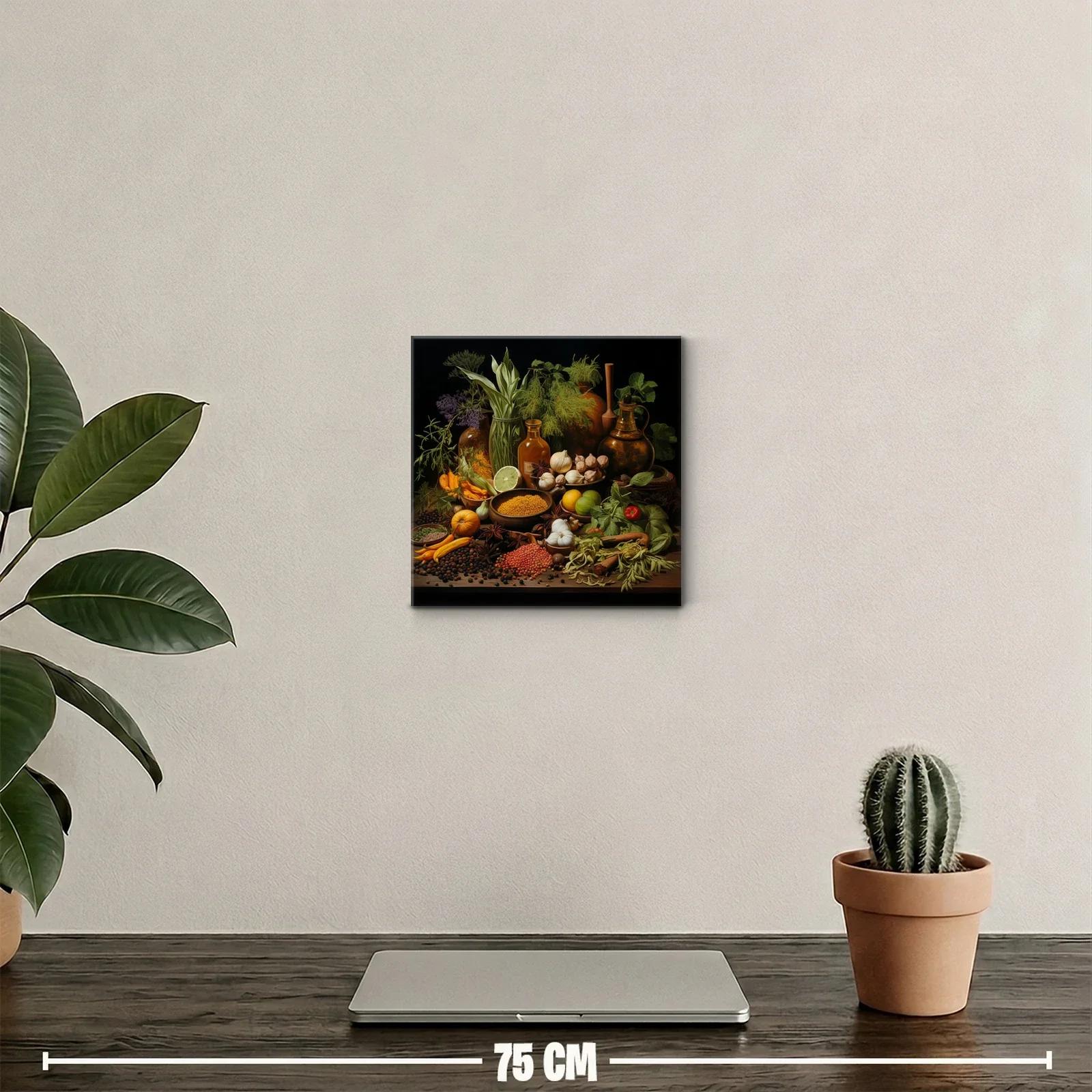 Composición clásica de especias y hierbas naturales — miniatura 2