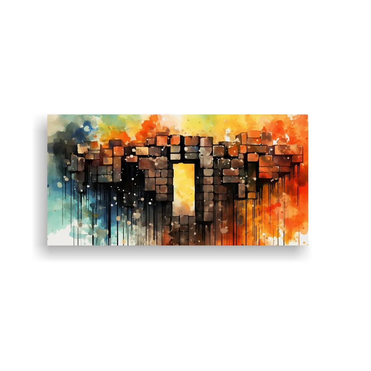 Cuadro Stonehenge con apertura luminosa