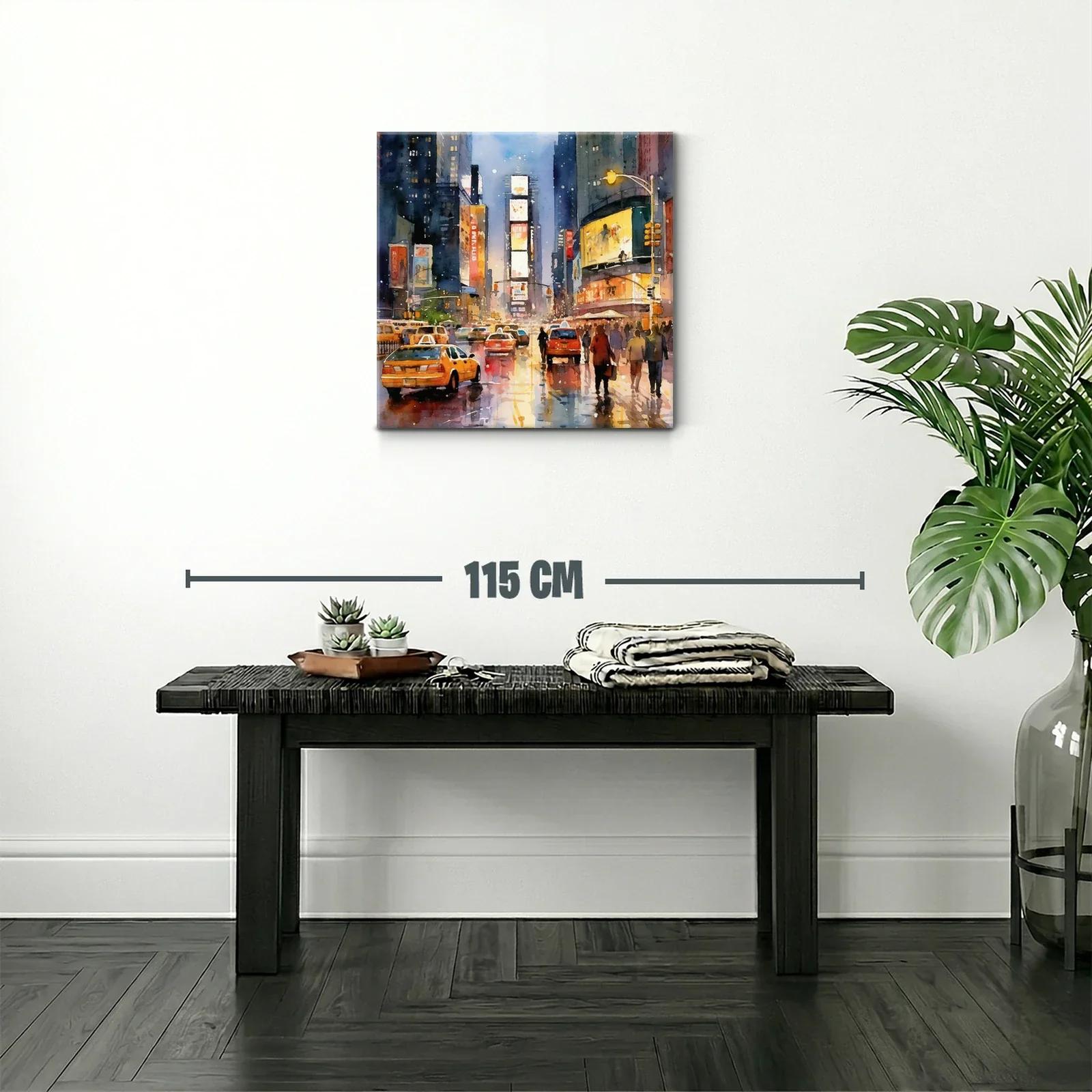 Atardecer en la ciudad con luces y movimiento urbano — miniatura 2