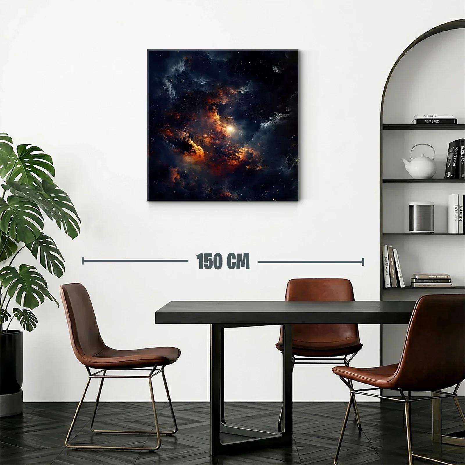 Cuadro Cósmico con Nebulosas y Estrellas Brillantes — miniatura 2