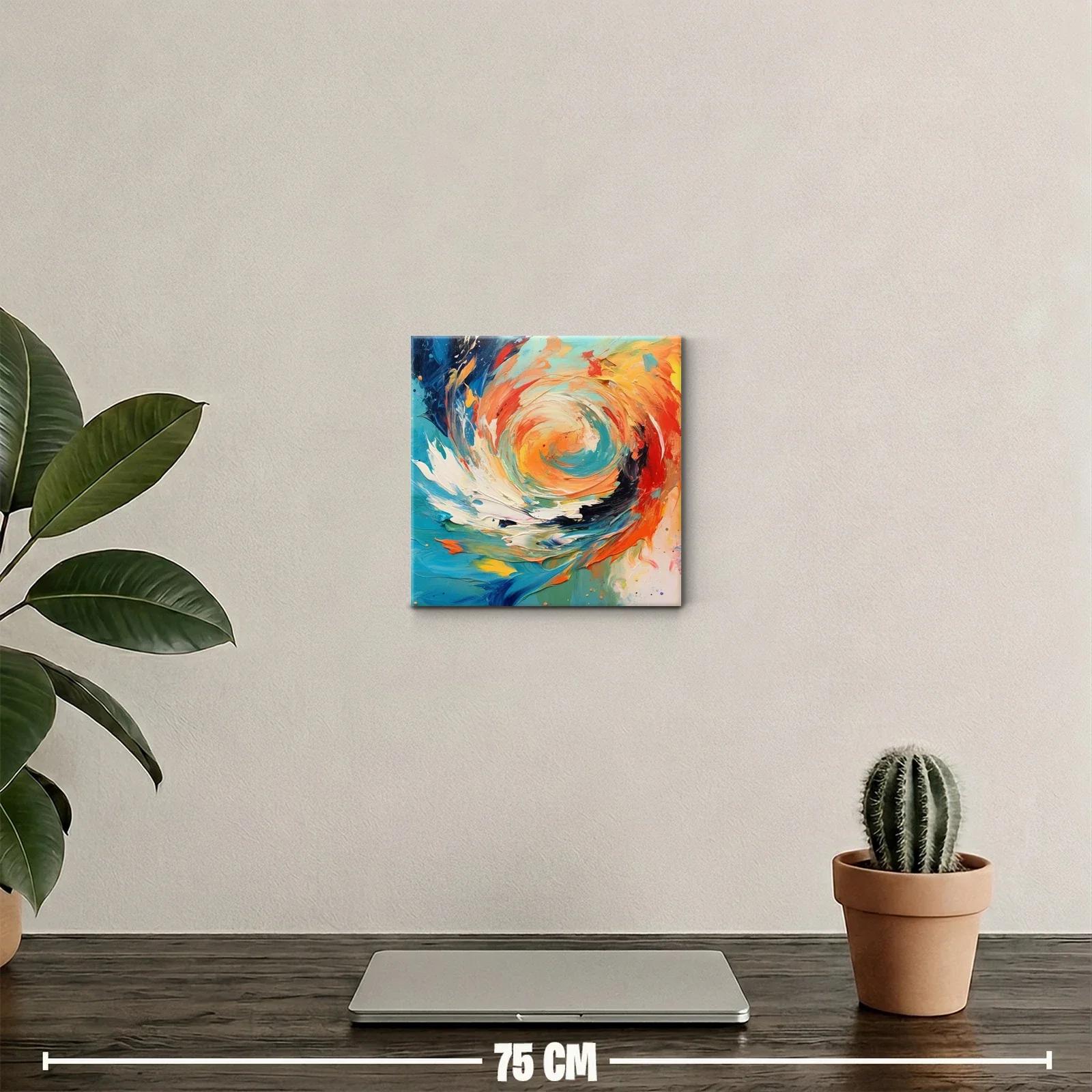 Explosión de color con formas fluidas y vibrantes — miniatura 2