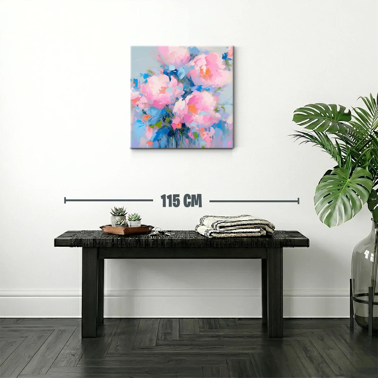 Explosión de delicadeza con flores en tonos pastel vibrantes — miniatura 2