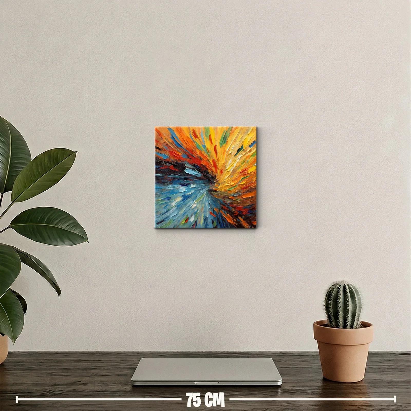 Explosión de color y energía vibrante en movimiento — miniatura 2