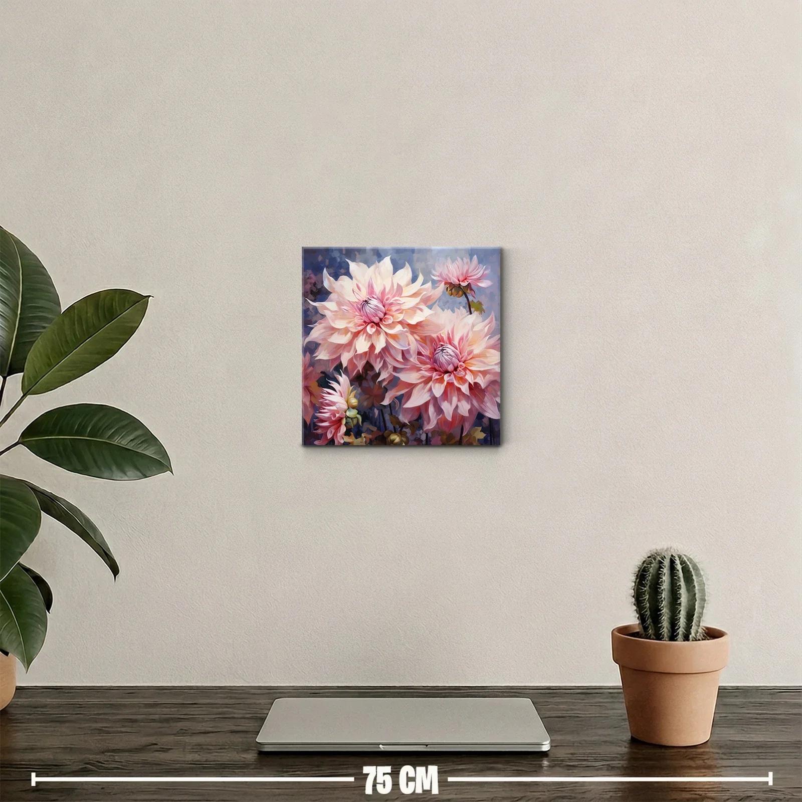 Flores grandes en tonos suaves para decoración elegante — miniatura 2