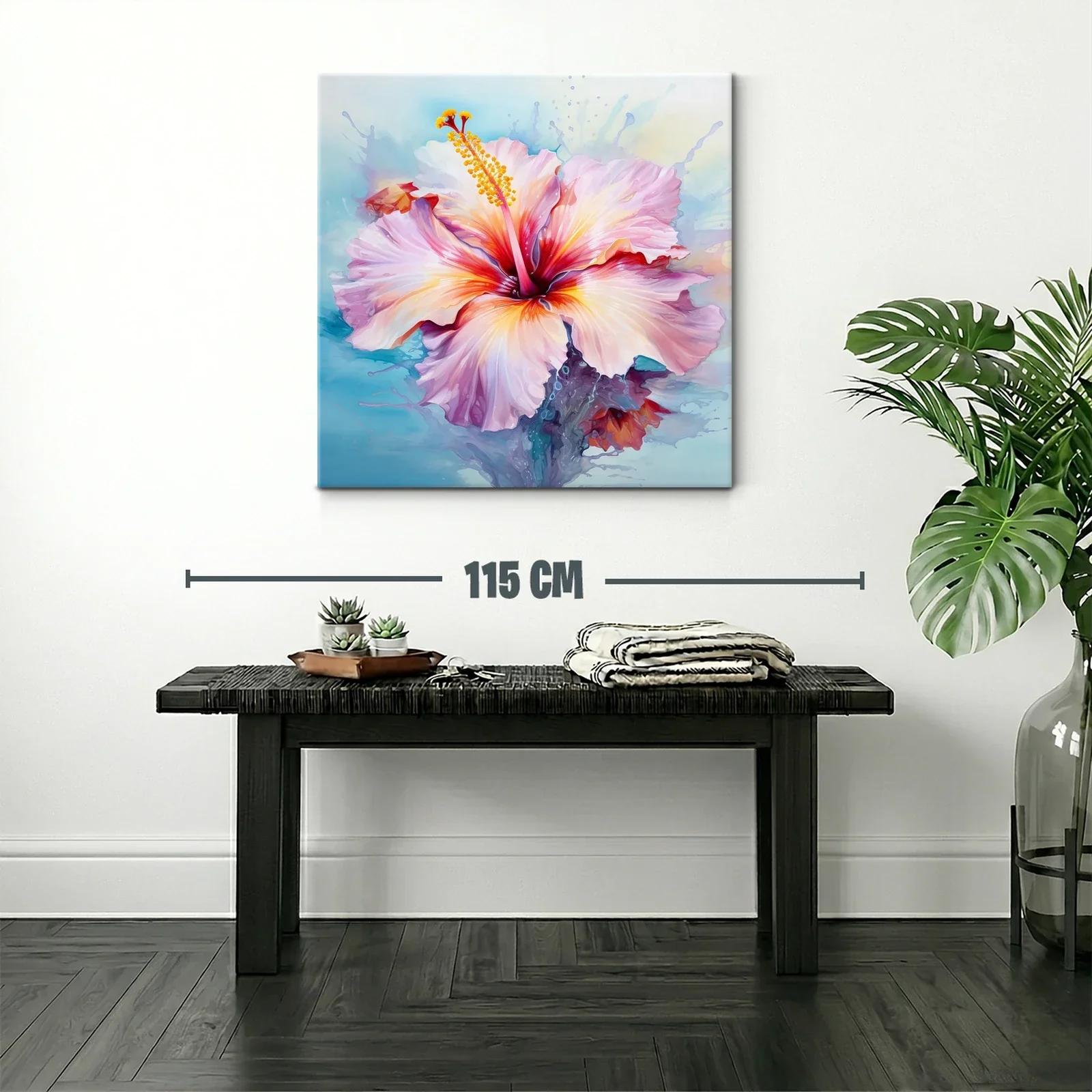 Flor vibrante con tonos pastel en movimiento fluido — miniatura 2