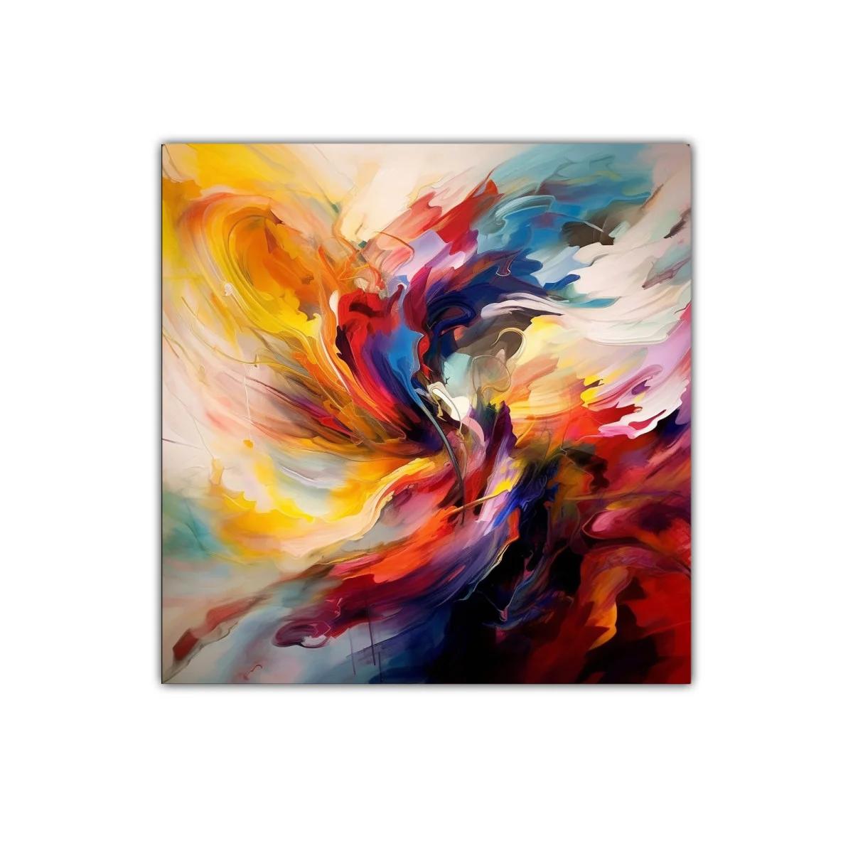 Explosión de color abstracto con energía vibrante y contraste dinámico — miniatura 1
