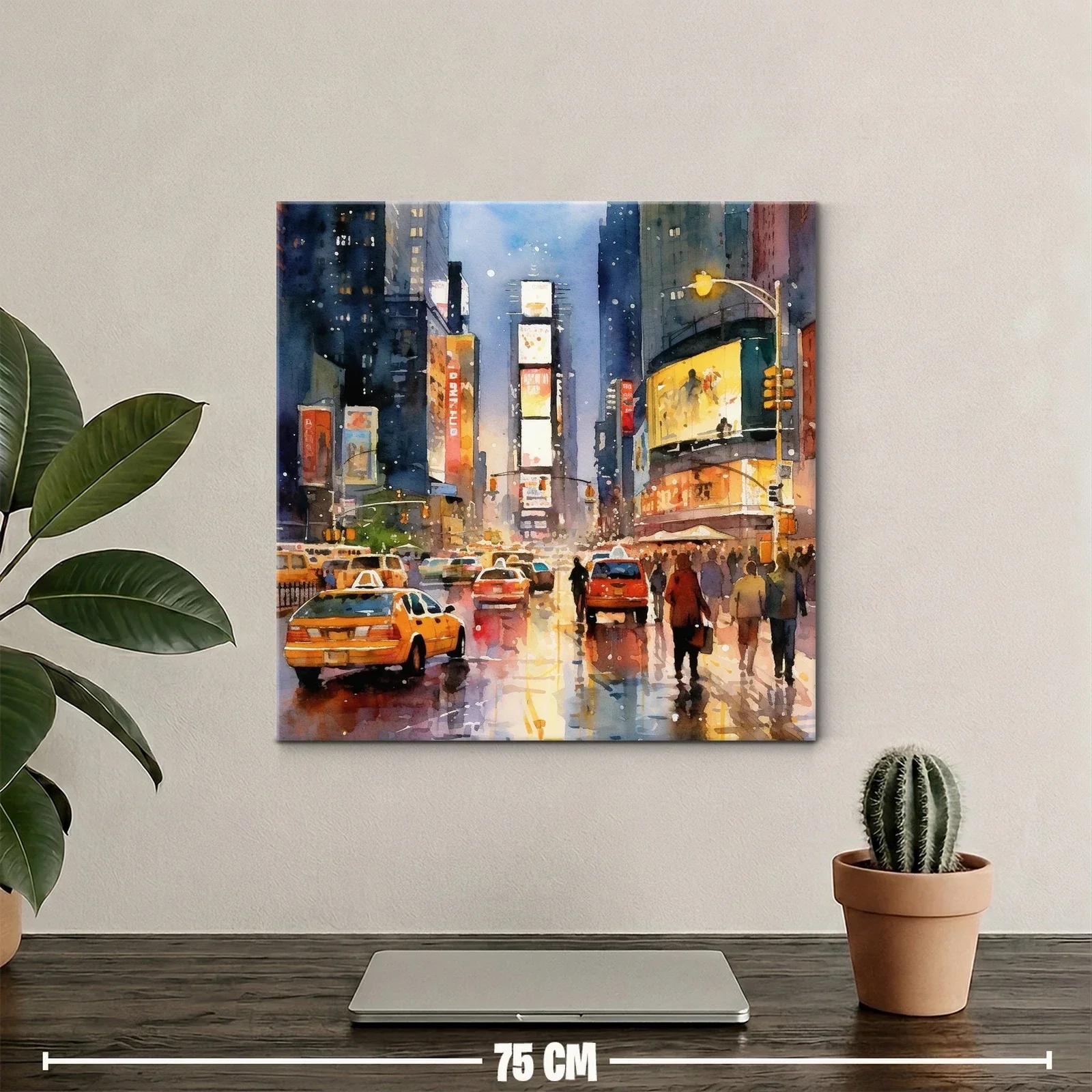 Atardecer en la ciudad con luces y movimiento urbano — miniatura 2
