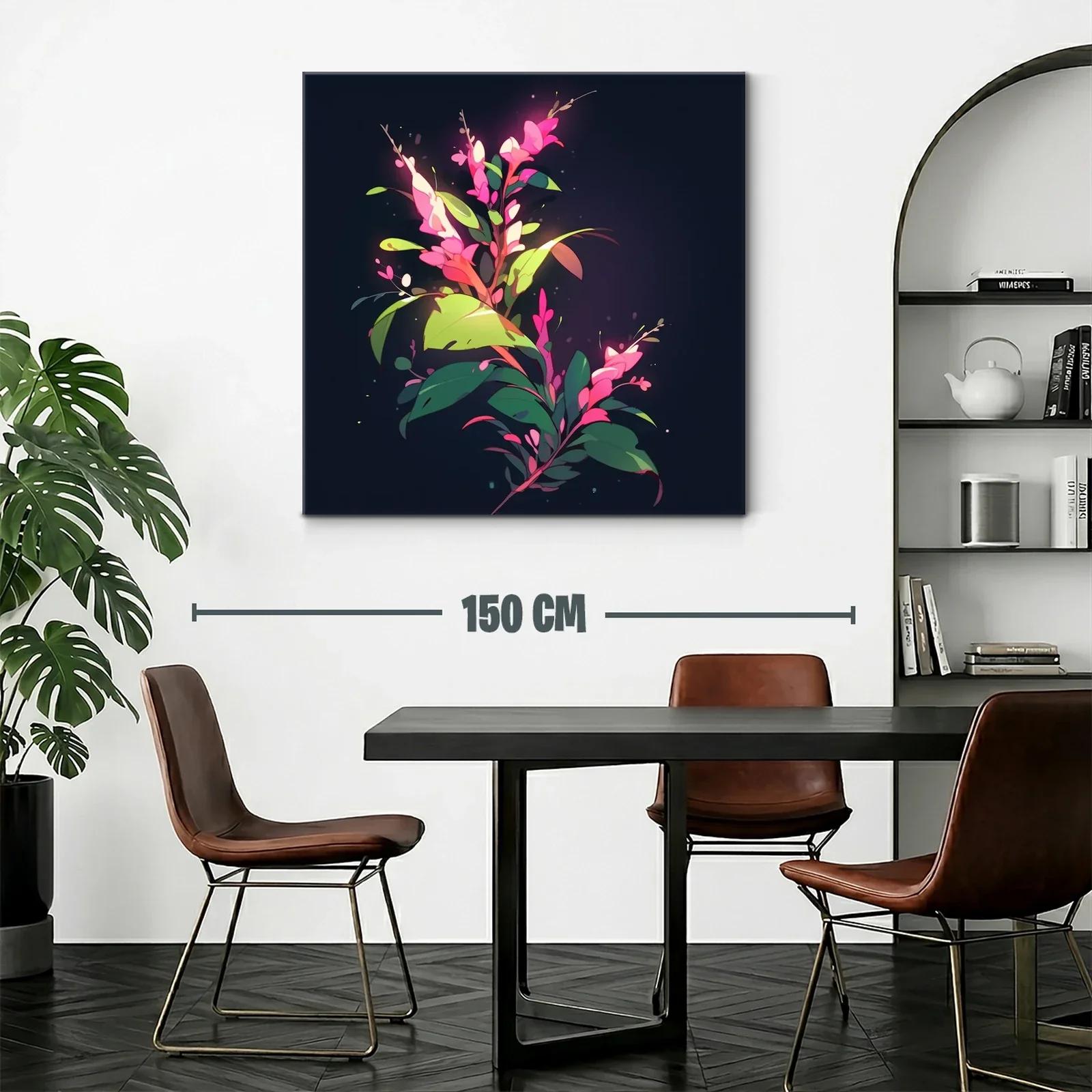 Rama Floral Vibrante con Destellos de Luz — miniatura 2