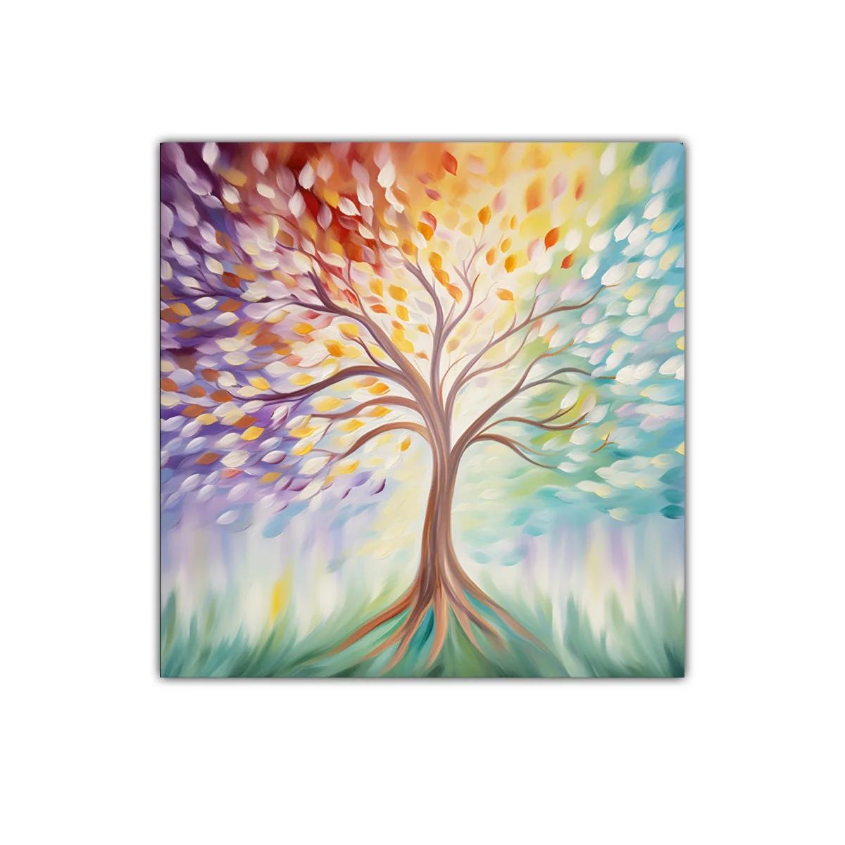 Árbol de colores vibrantes que inspira vida y esperanza — imagen principal