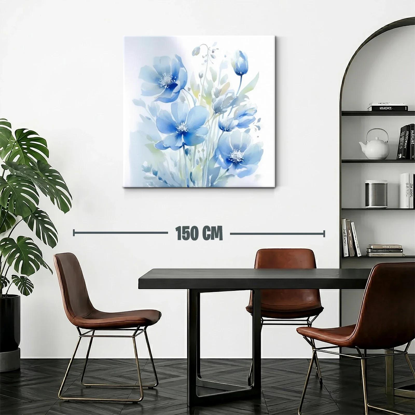 Elegancia en Flores Azules con Toques Suaves y Delicados — miniatura 2