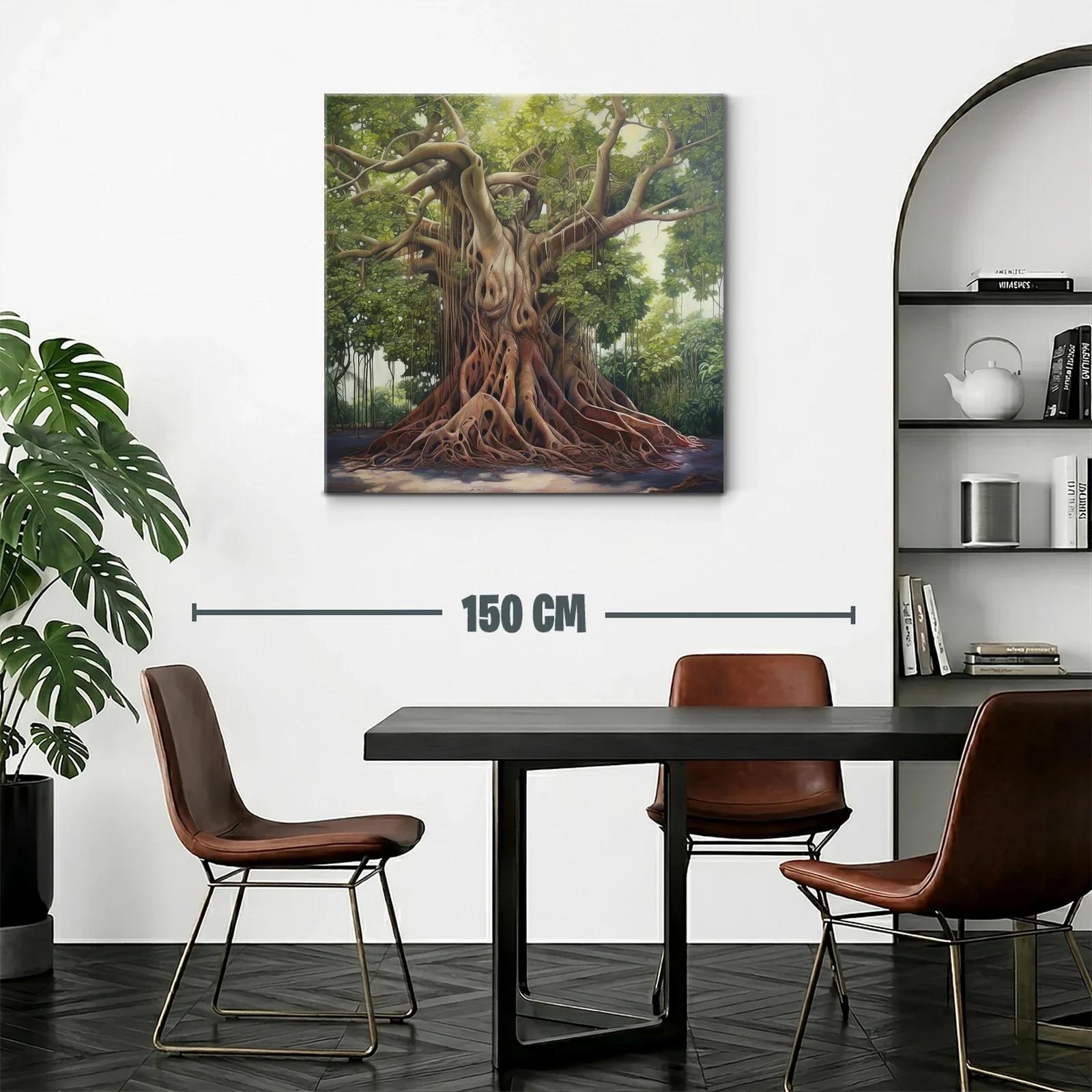 Majestuoso árbol antiguo lleno de vida y misterio natural — miniatura 2