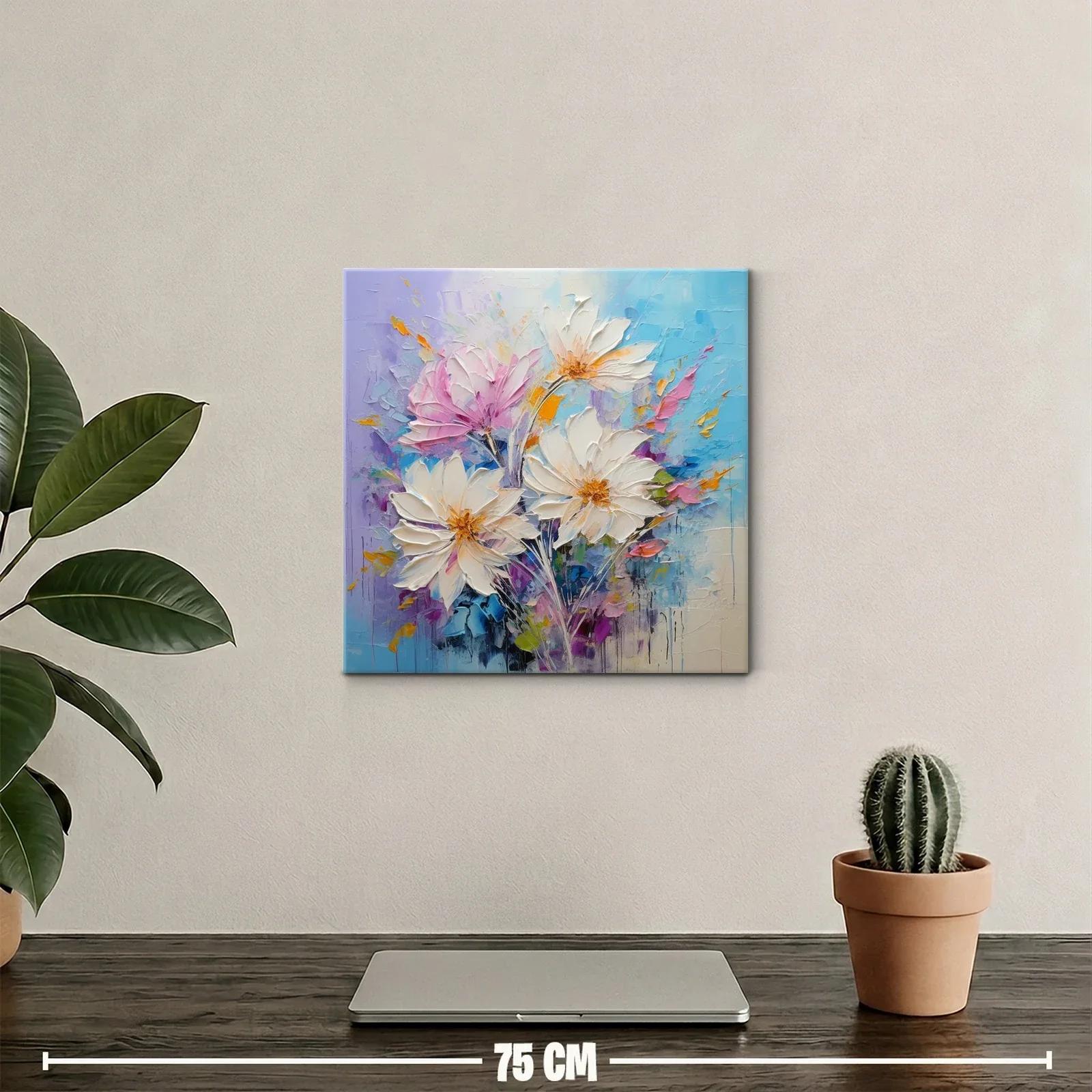 Flores vibrantes con tonos pastel y detalles vibrantes — miniatura 2