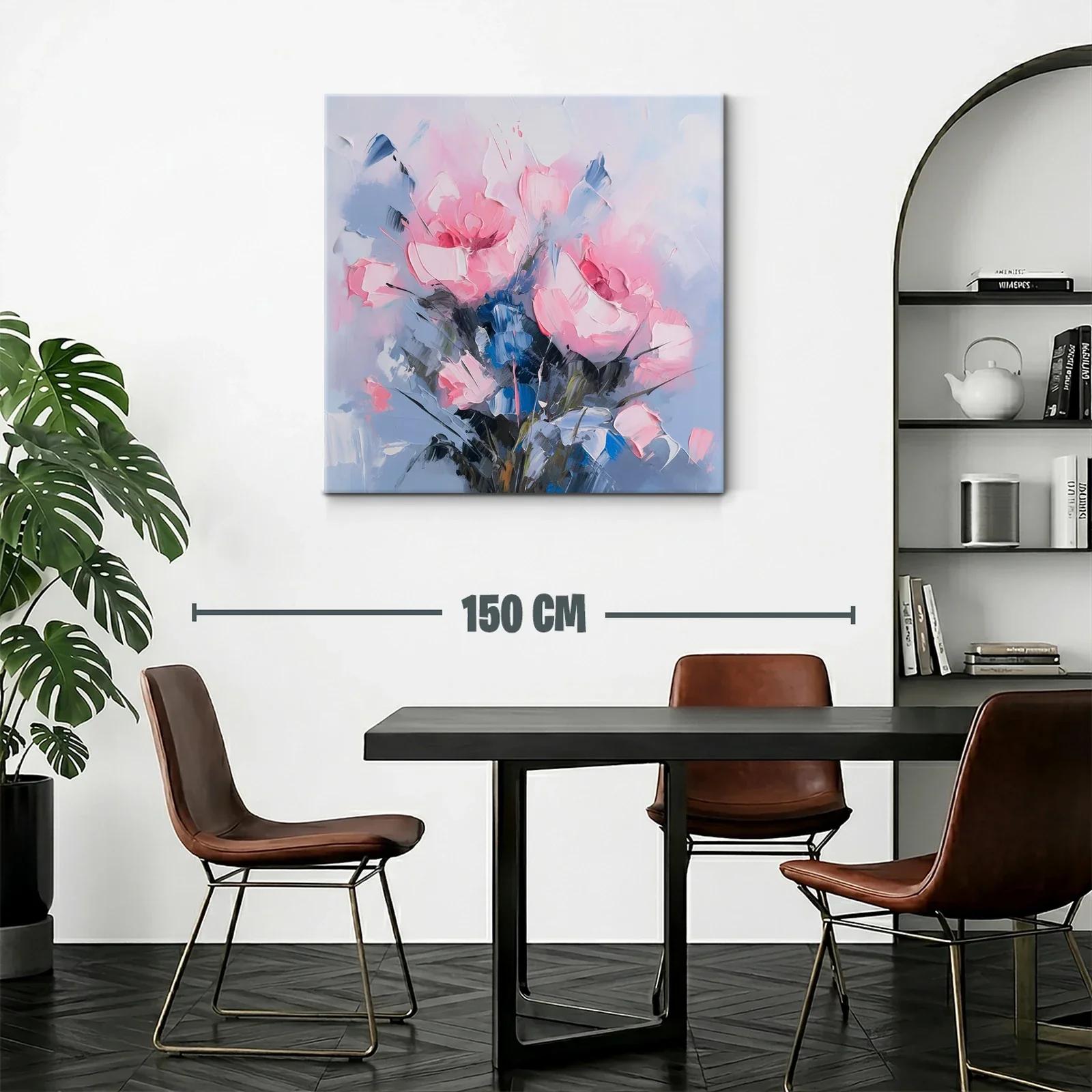 Bello bouquet floral en tonos suaves y elegantes — miniatura 2