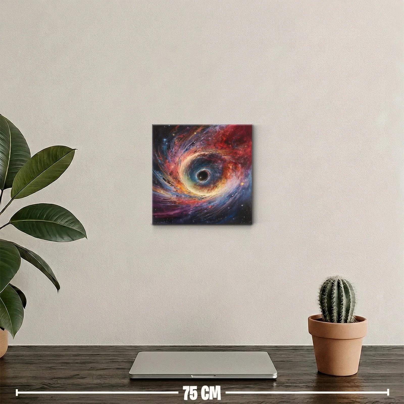 Vórtice cósmico con colores vibrantes y profundidad infinita — miniatura 2