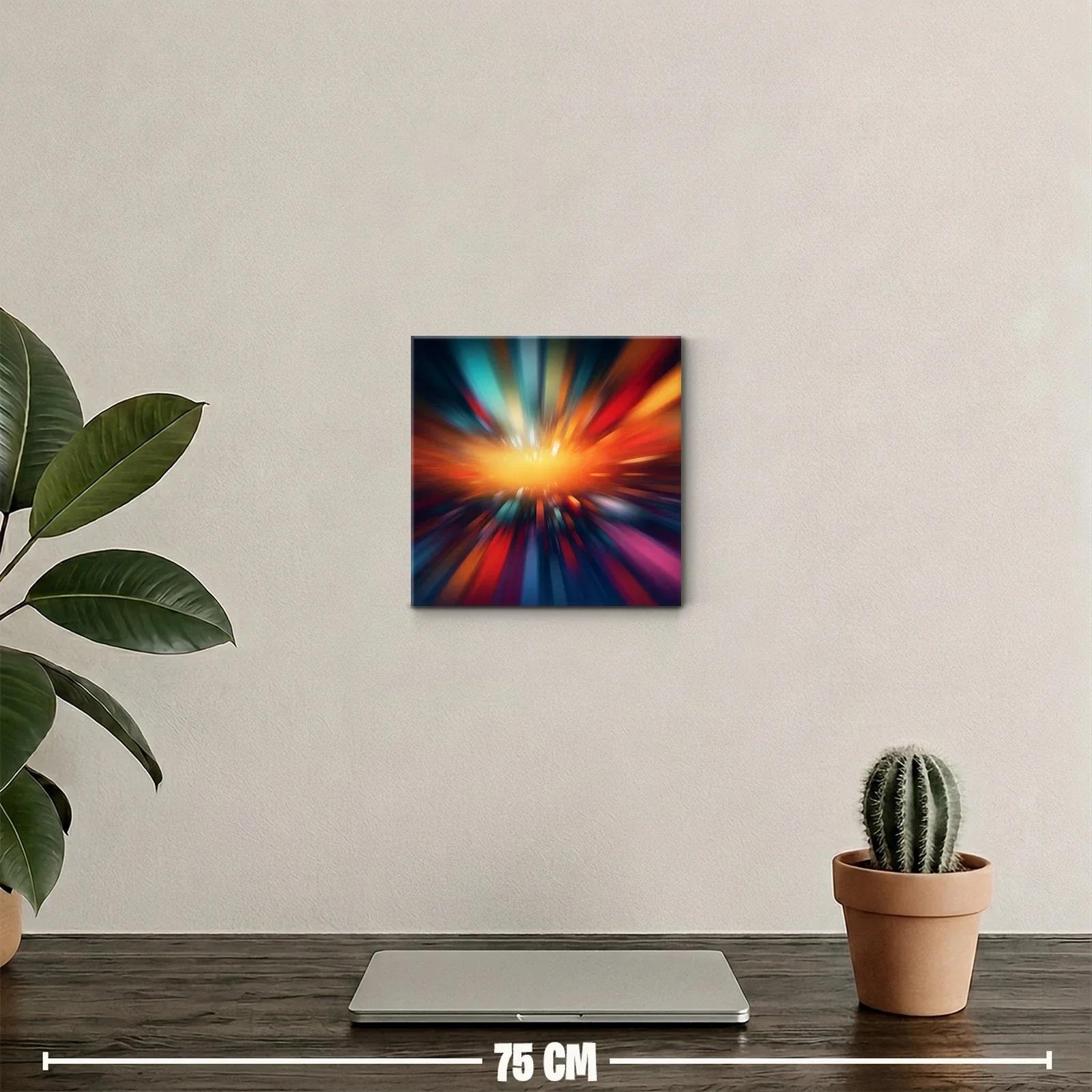 Explosión vibrante de luz y color dinámico — miniatura 2