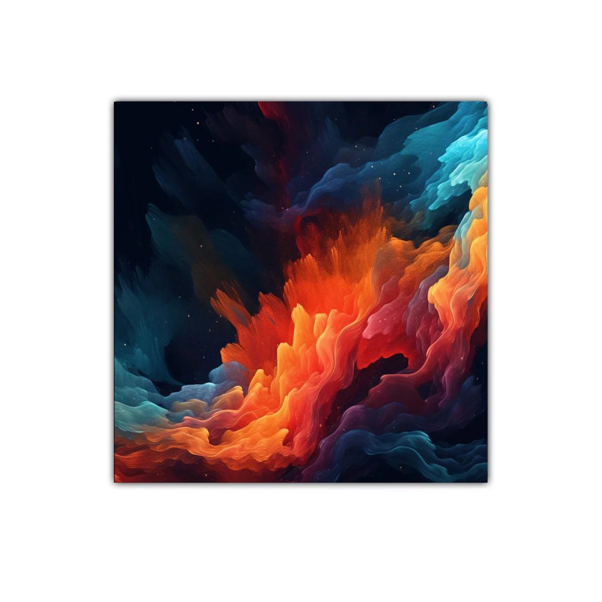 Explosión de color abstracta que transforma espacios interiores — imagen principal