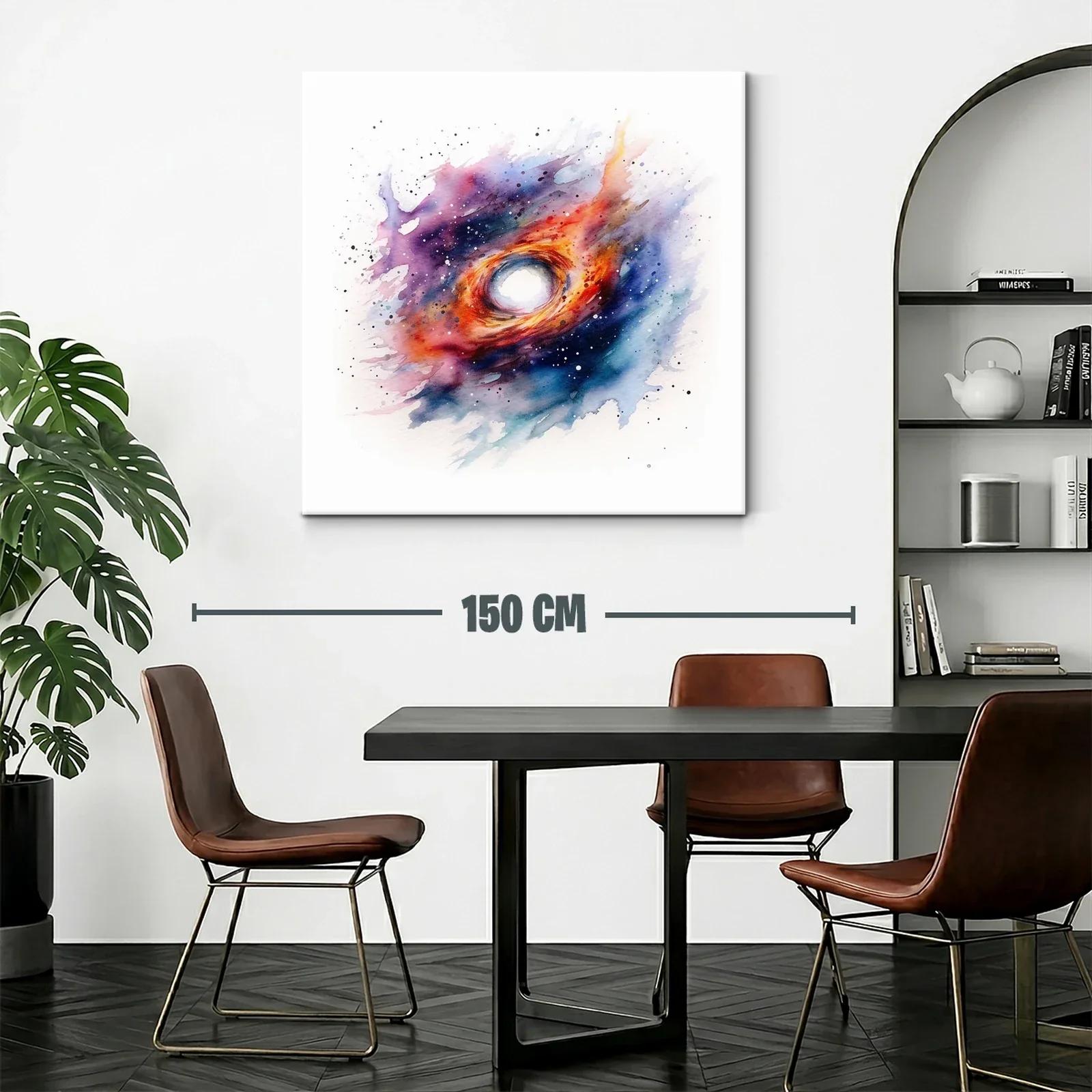 Explosión Cósmica en Tonos Vivos y Contemplativos — miniatura 2