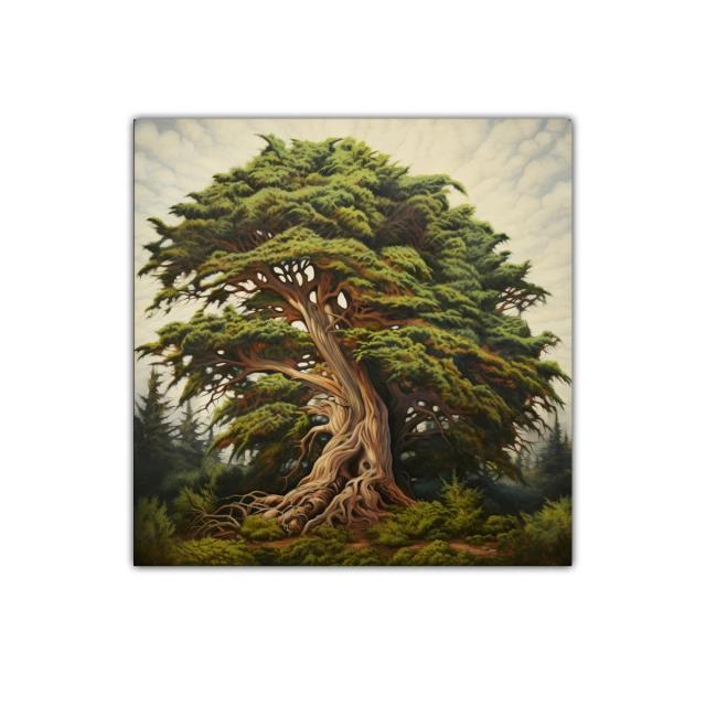 Majestuoso Árbol Antiguo en Paisaje Natural