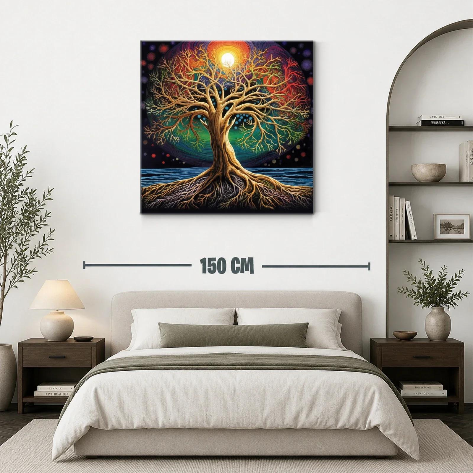 Árbol de la vida con energía vibrante y raíces expansivas — miniatura 3