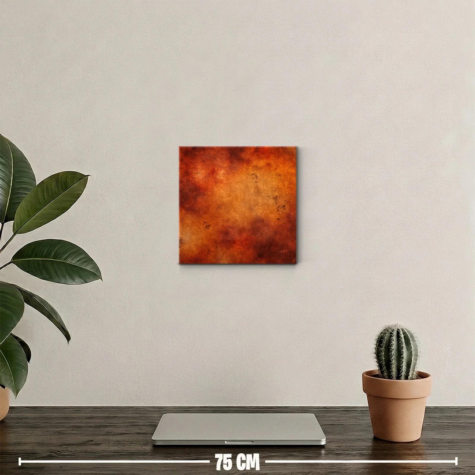 Cuadro decorativo con textura en tonos cálidos tierra — miniatura 2