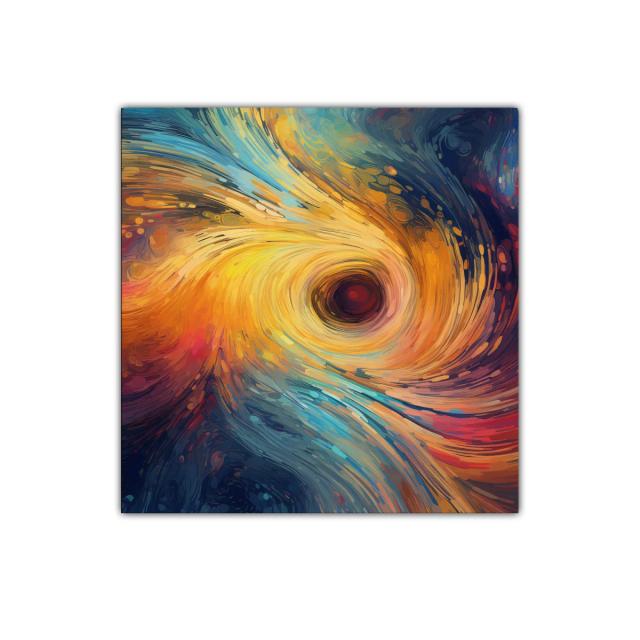 Explosión de color con movimiento vibrante y energía dinámica