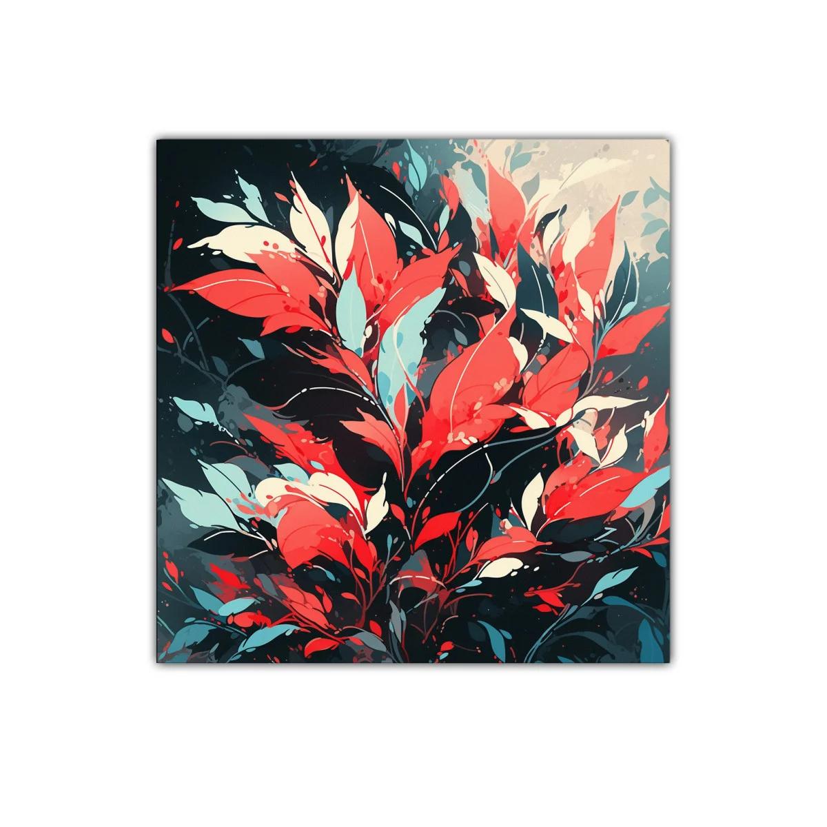 Elegancia natural en tonos coral y azul profundo — imagen principal