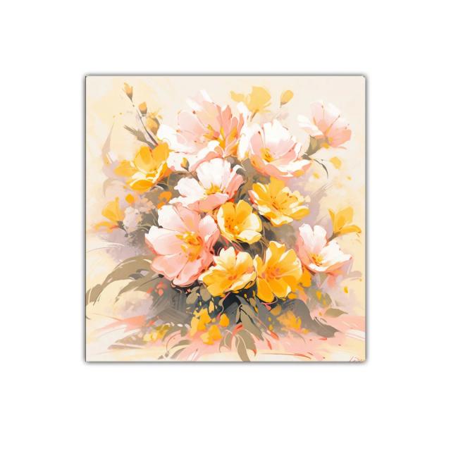 Ramo floral en tonos cálidos para decoración elegante