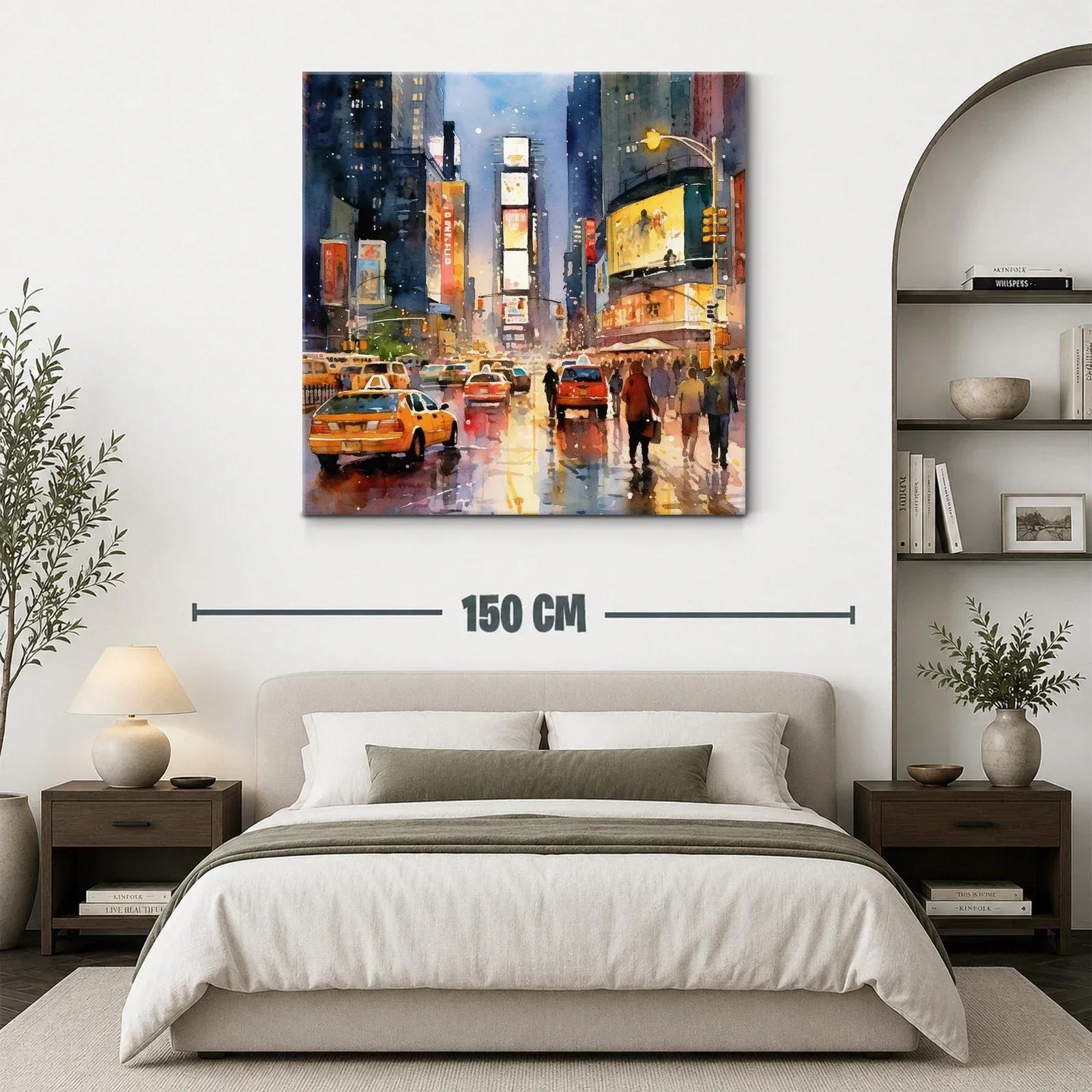 Atardecer en la ciudad con luces y movimiento urbano — miniatura 3