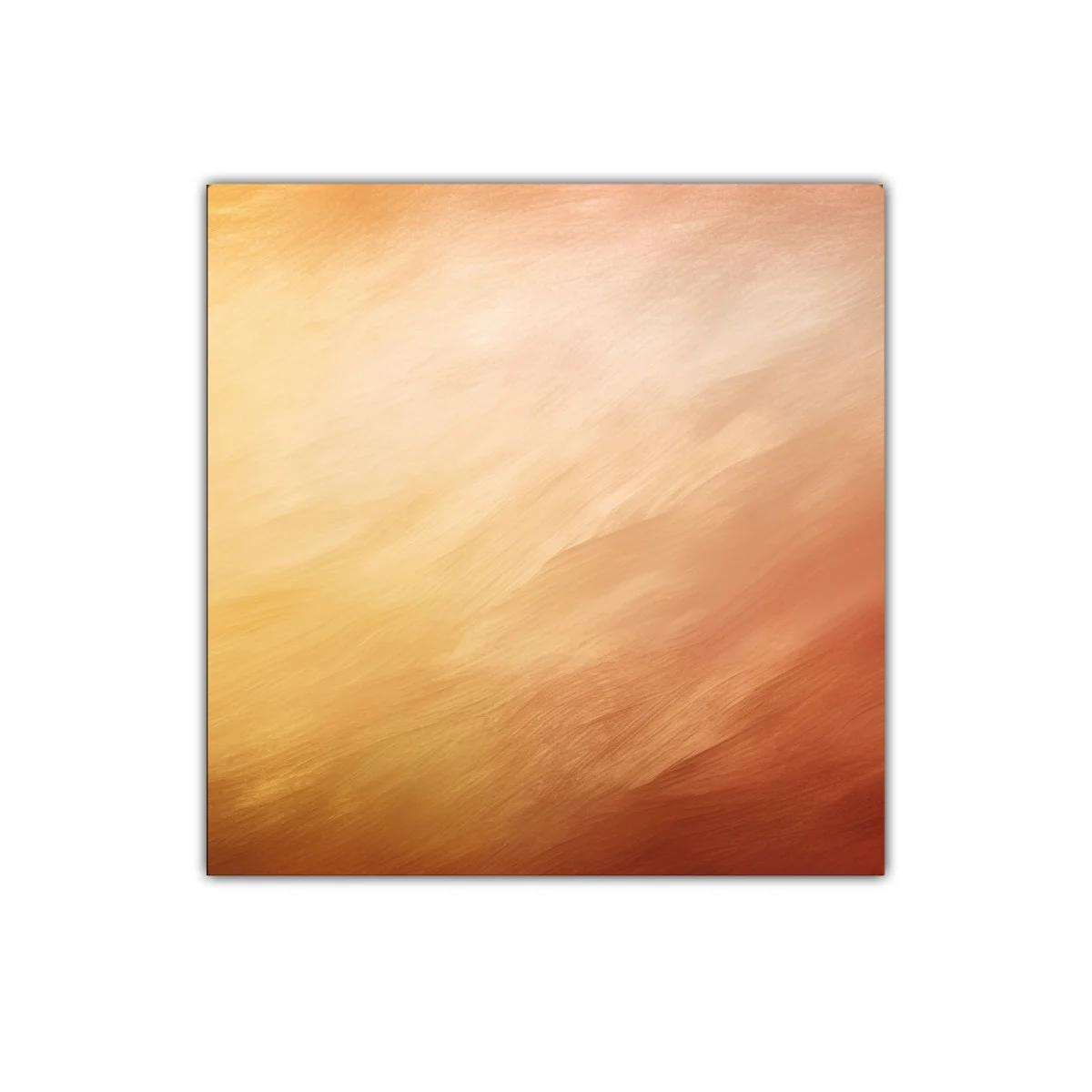 Cuadro decorativo abstracto tonos cálidos y suaves degradados