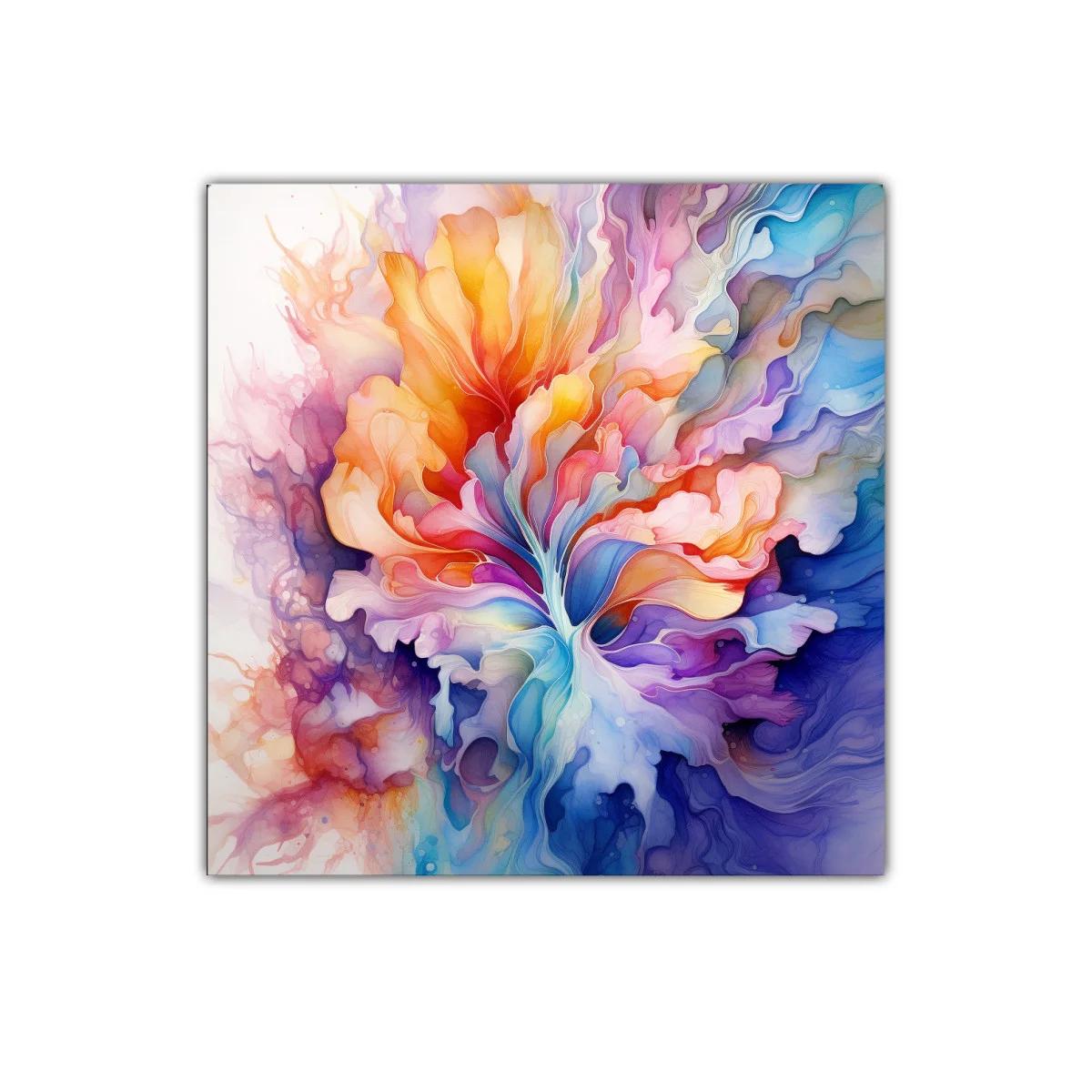 Explosión de color en formas orgánicas vibrantes — imagen principal