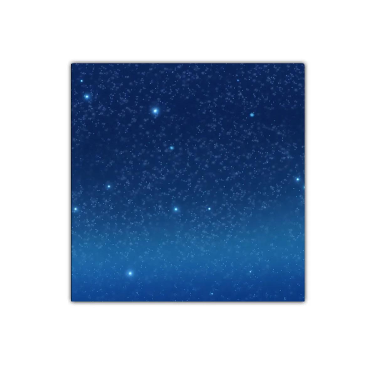 Cielo Estrellado con Destellos Brillantes en Azul Profundo — miniatura 1