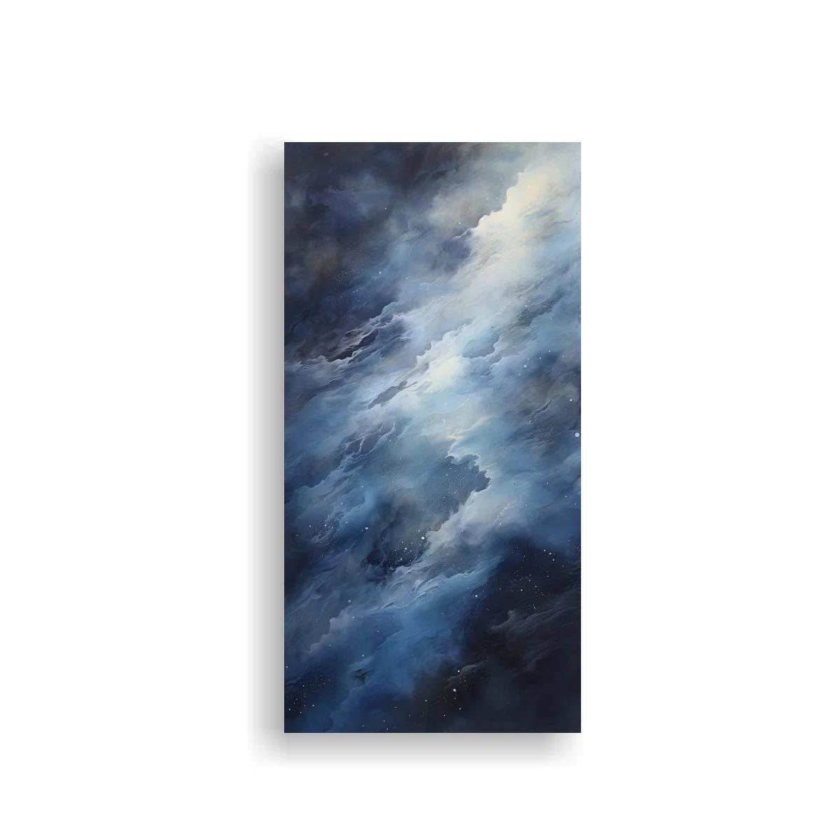 Cuadro nubes y bruma con luz difusa