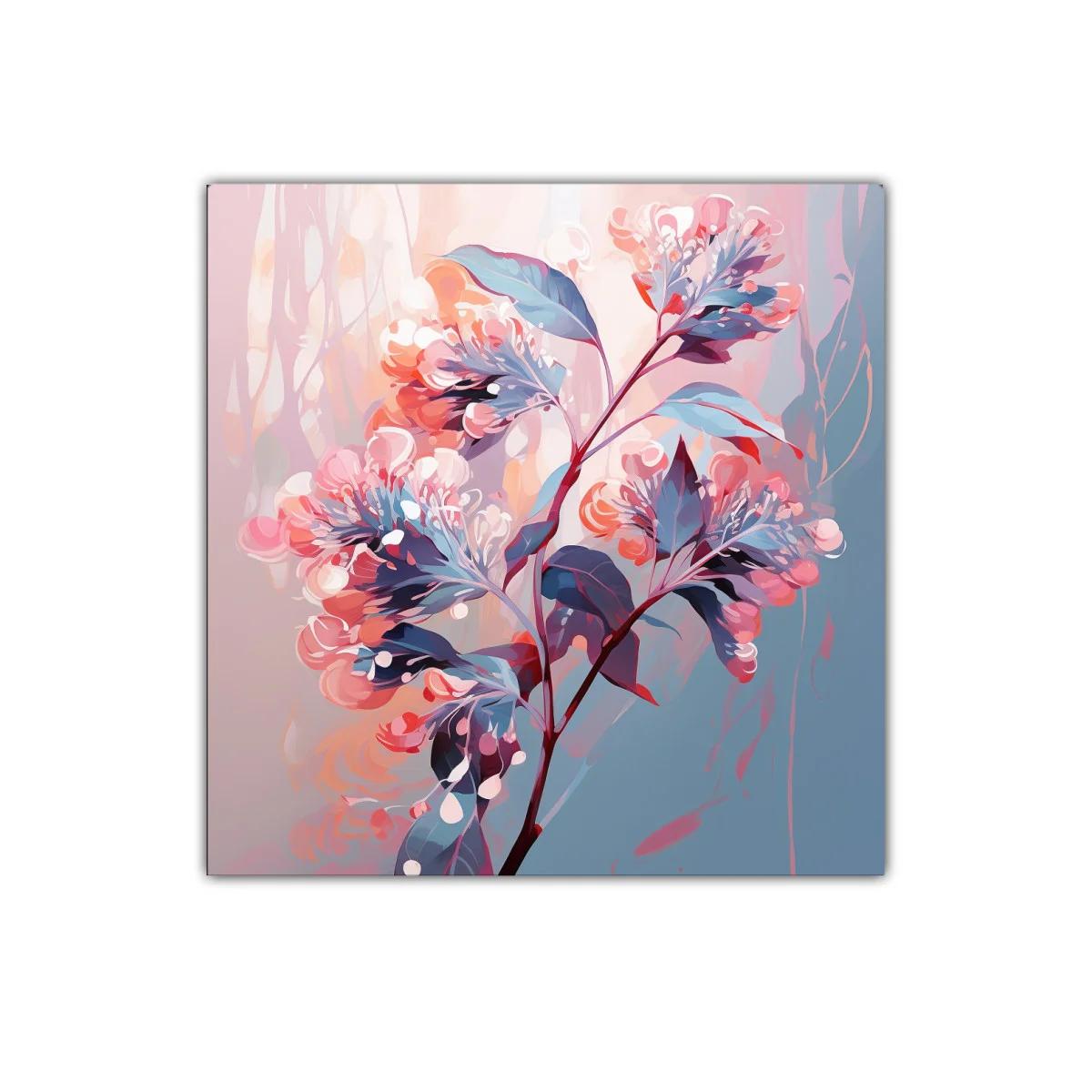 Elegancia floral en tonos suaves y vibrantes para interiores — imagen principal
