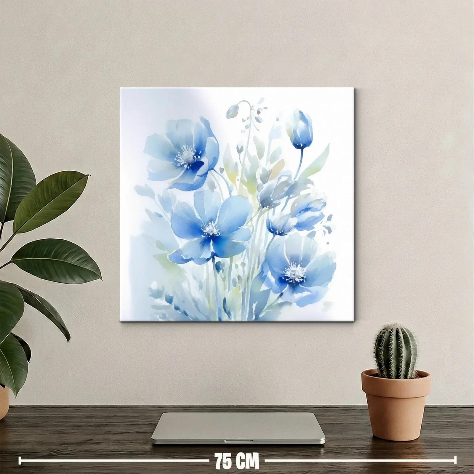 Elegancia en Flores Azules con Toques Suaves y Delicados — miniatura 2