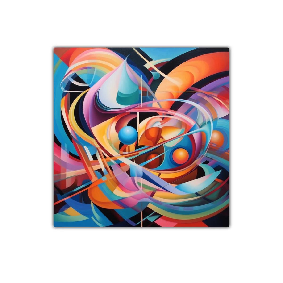 Explosión de colores en formas abstractas y dinámicas — imagen principal