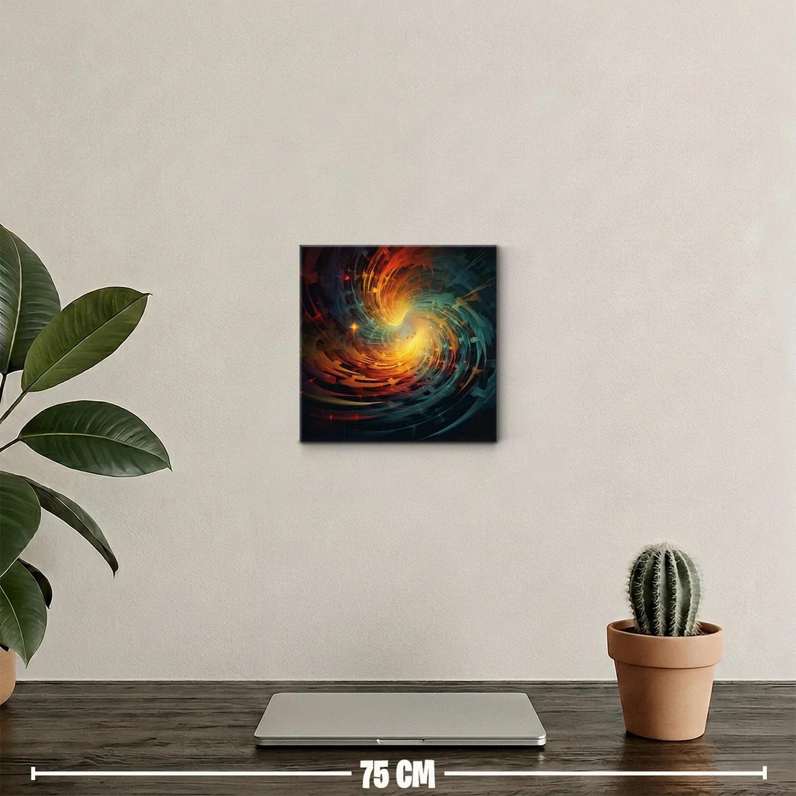Explosión de energía y color abstracto vibrante — miniatura 2