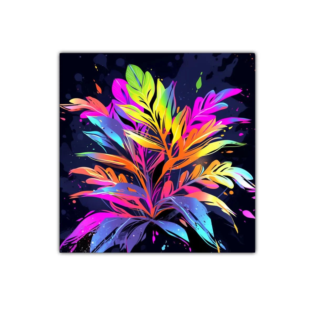 Plantas vibrantes en explosión de color para decorar — imagen principal