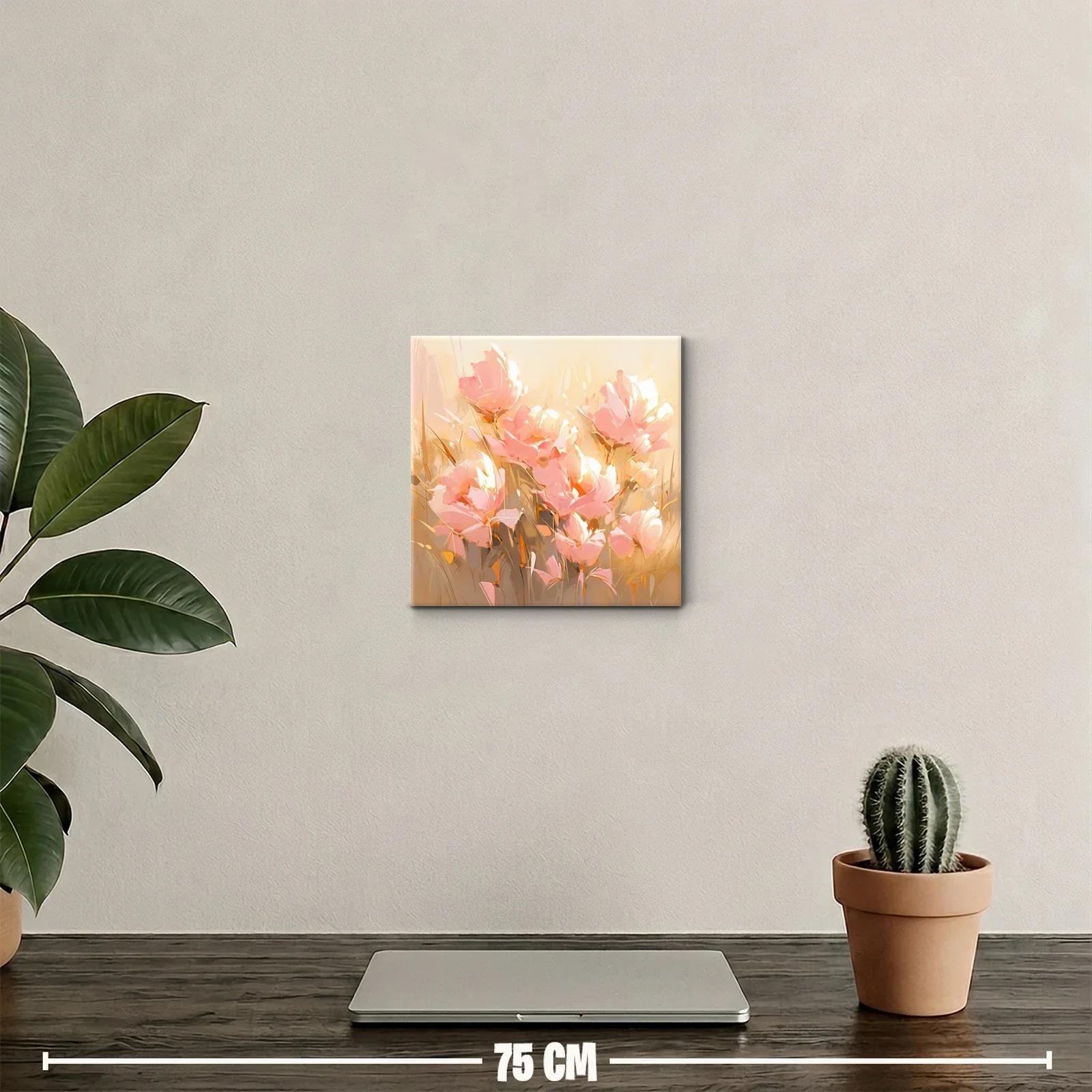 Flores delicadas en tonos pastel para ambiente sereno — miniatura 2