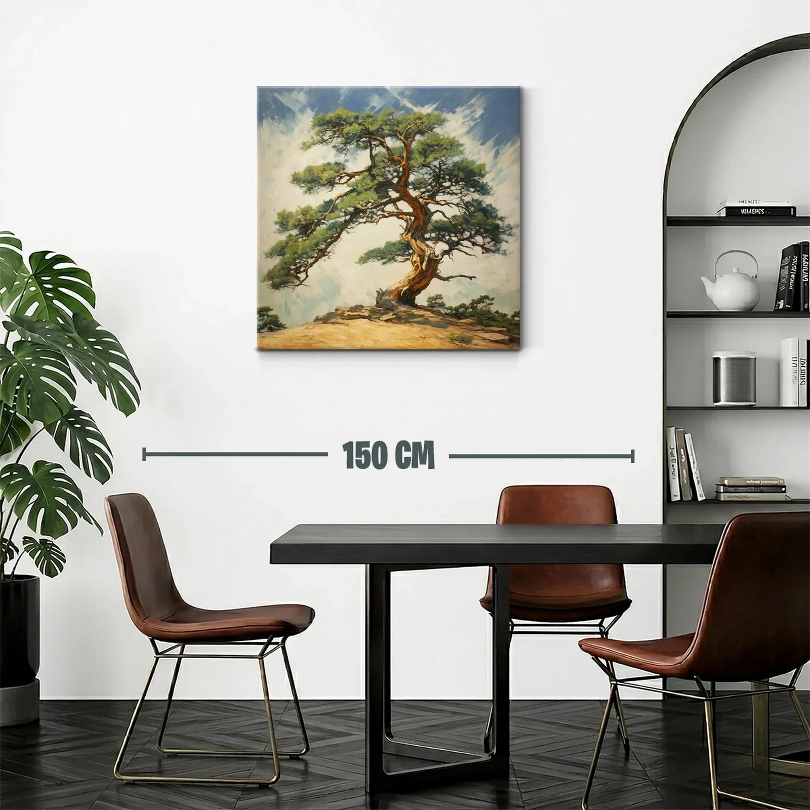 Árbol centenario en paisaje sereno y natural — miniatura 2