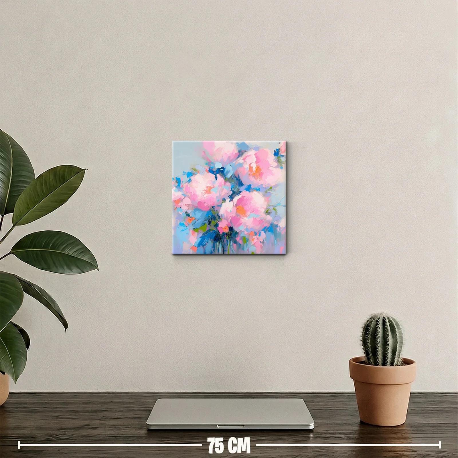 Explosión de delicadeza con flores en tonos pastel vibrantes — miniatura 2