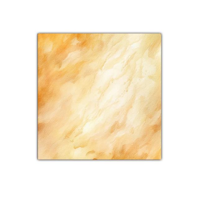 Cuadro abstracto en tonos cálidos que ilumina espacios