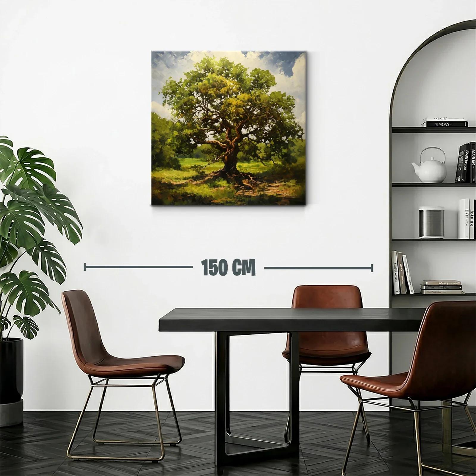 Árbol solitario con luz cálida en paisaje natural — miniatura 2