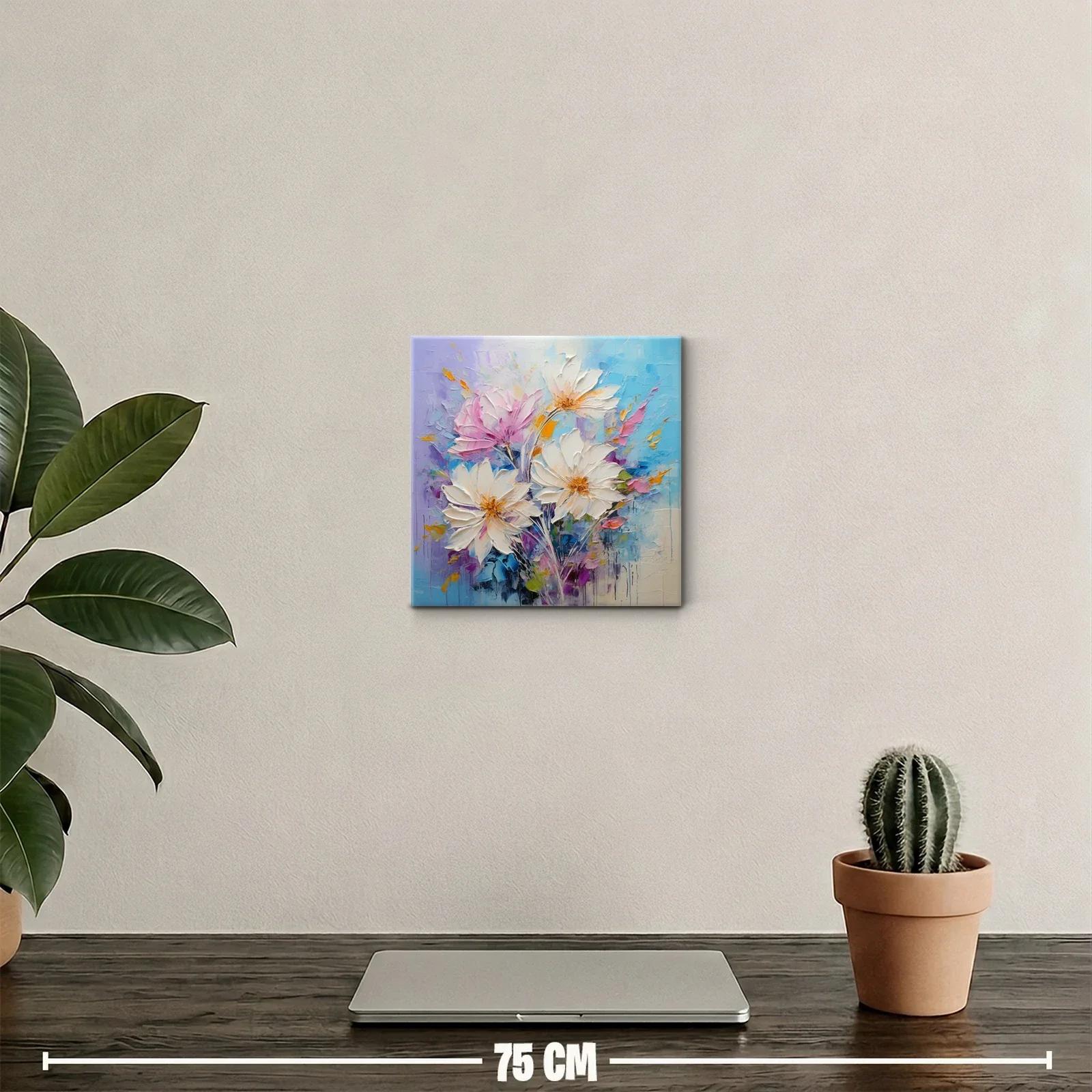 Flores vibrantes con tonos pastel y detalles vibrantes — miniatura 2