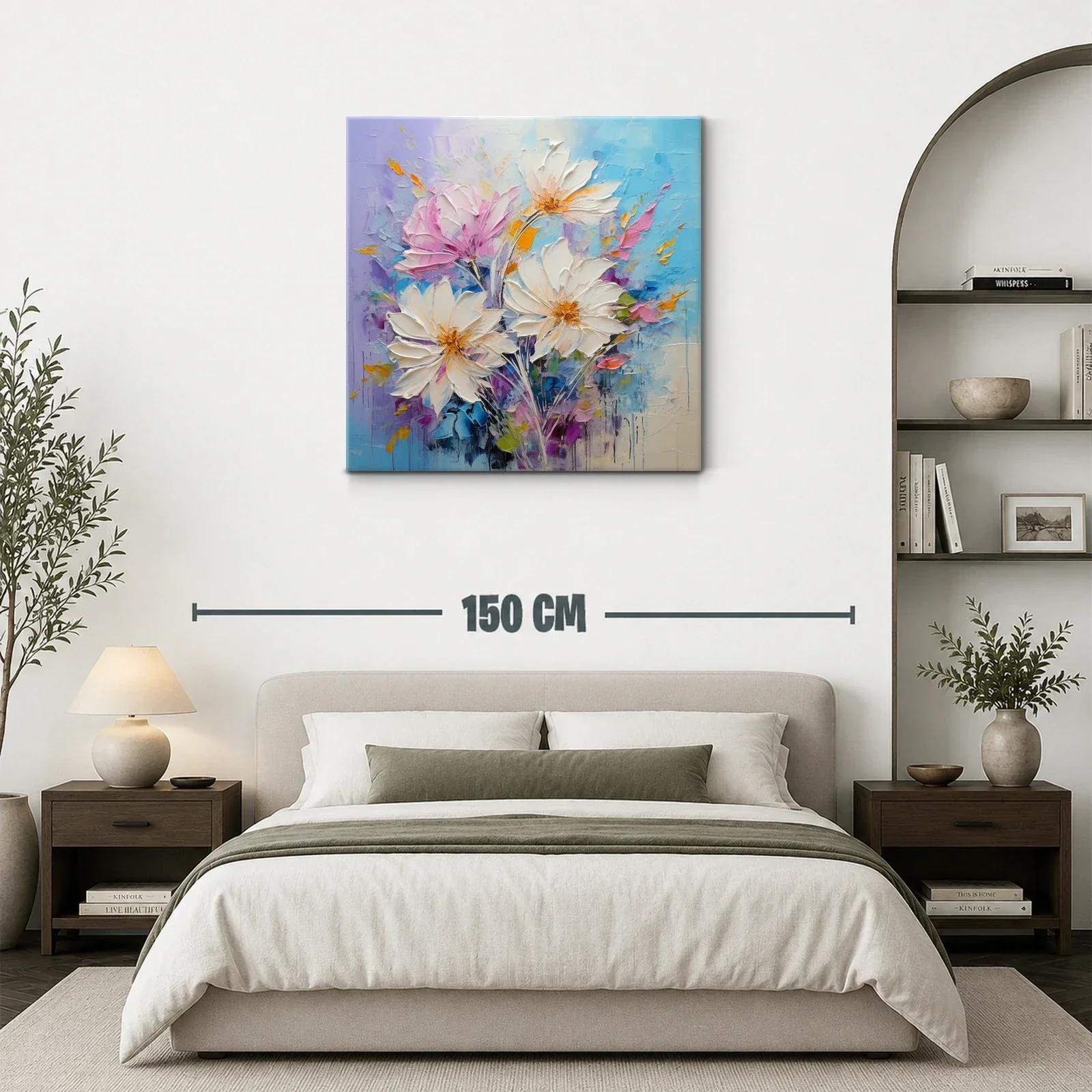 Flores vibrantes con tonos pastel y detalles vibrantes — miniatura 3