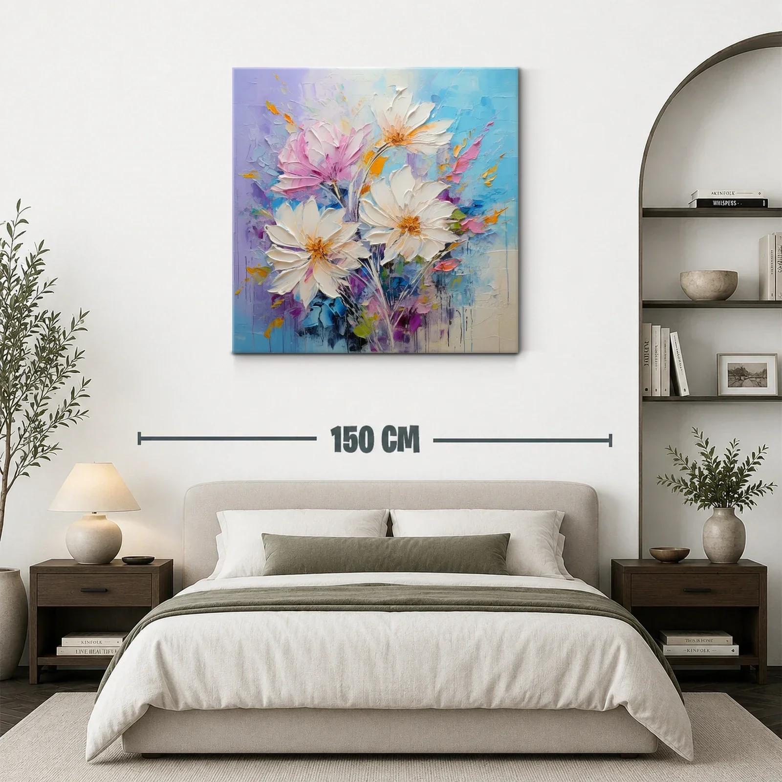 Flores vibrantes con tonos pastel y detalles vibrantes — miniatura 3