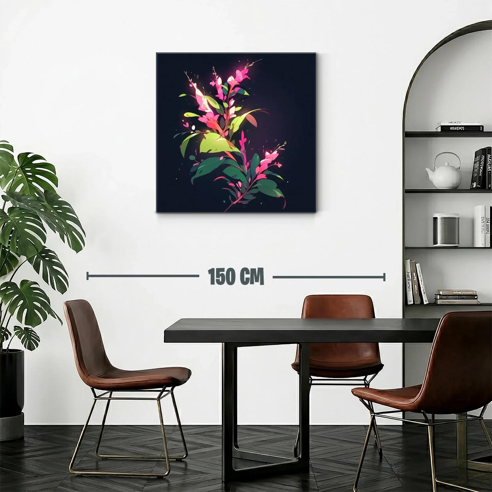 Rama Floral Vibrante con Destellos de Luz — miniatura 2