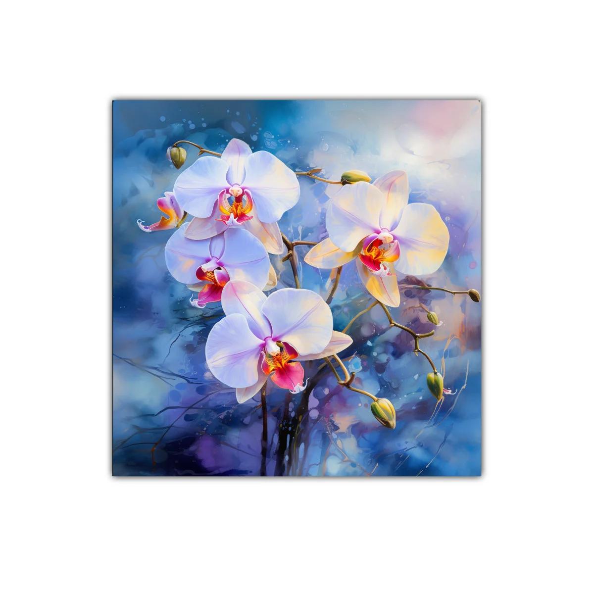 Orquídeas blancas en ambiente onírico y sereno — imagen principal