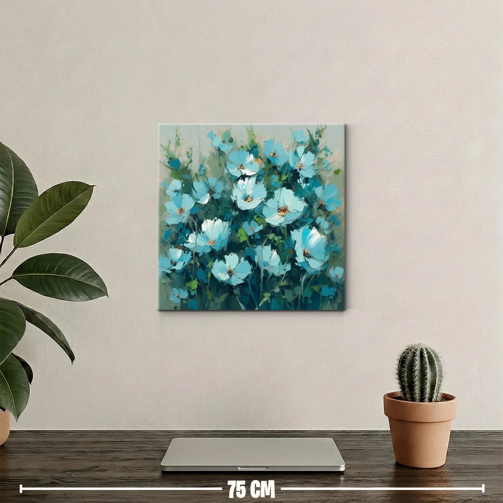 Flores azules frescas para un toque natural y sereno — miniatura 2