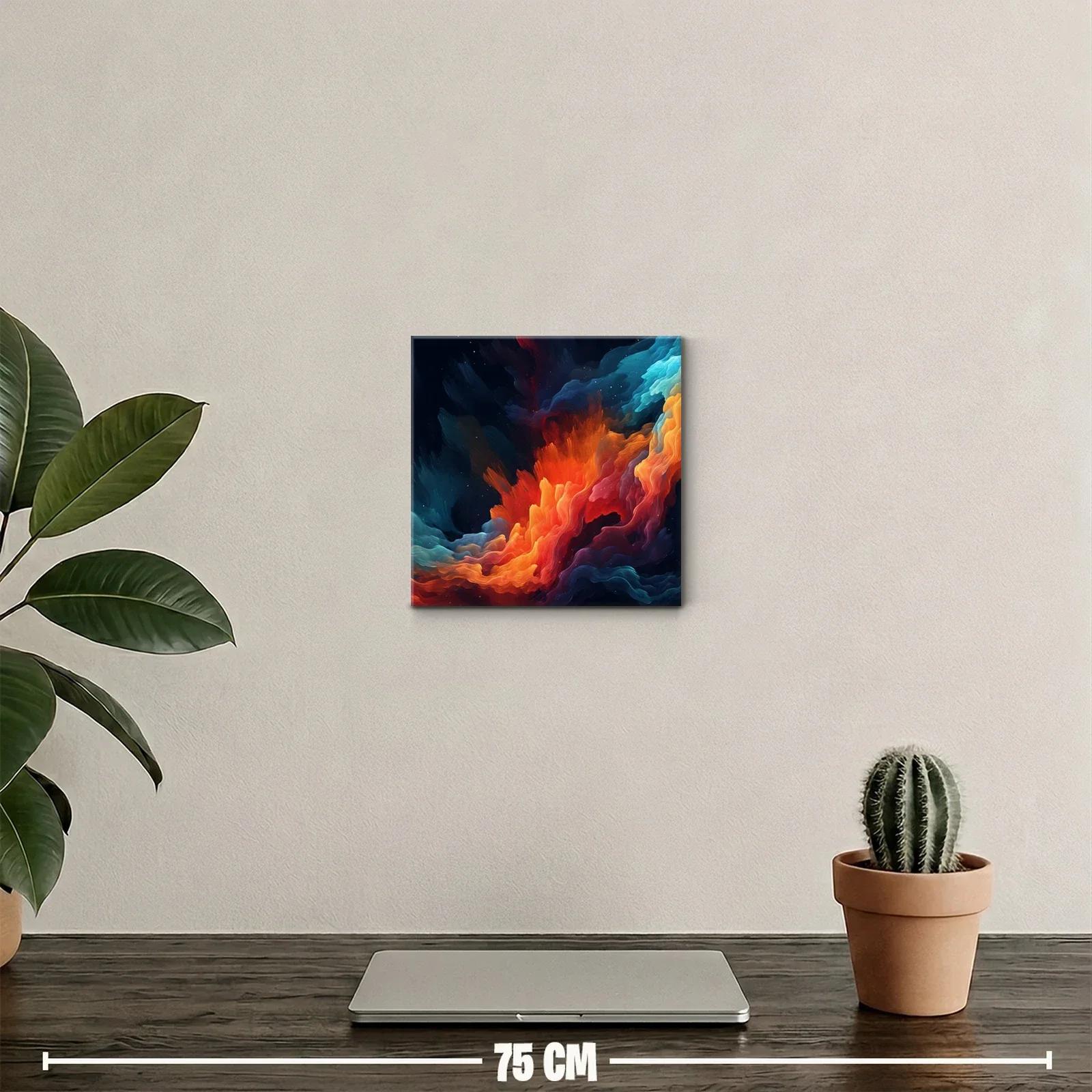 Explosión de color abstracta que transforma espacios interiores — miniatura 2